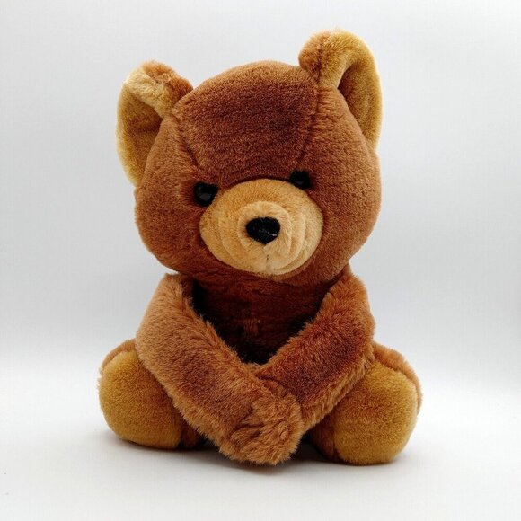 Quality Goods I.M.D Brown Mama Teddy Bear w/Baby Bear Vintage Plush - Picture 5 of 7